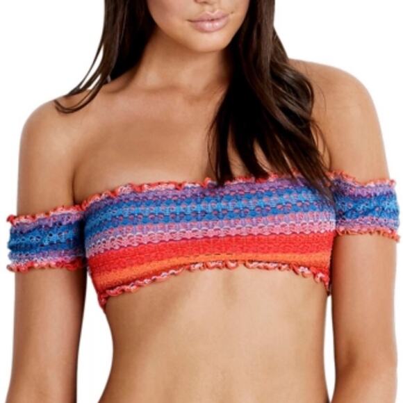 Seafolly off the shoulder bikini top size 8 - Picture 2 of 8